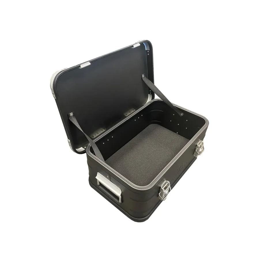 VICKYWOOD Transportbox 28L Schloss Schwarz