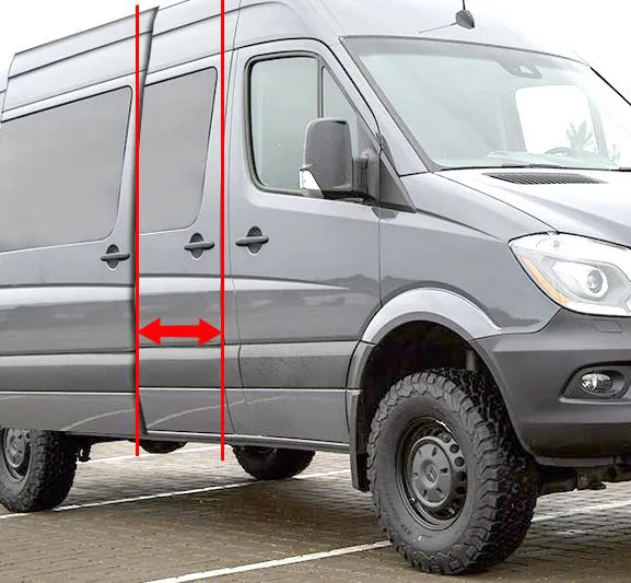 Schiebetür-Stopper passend für MB Sprinter/VW Crafter