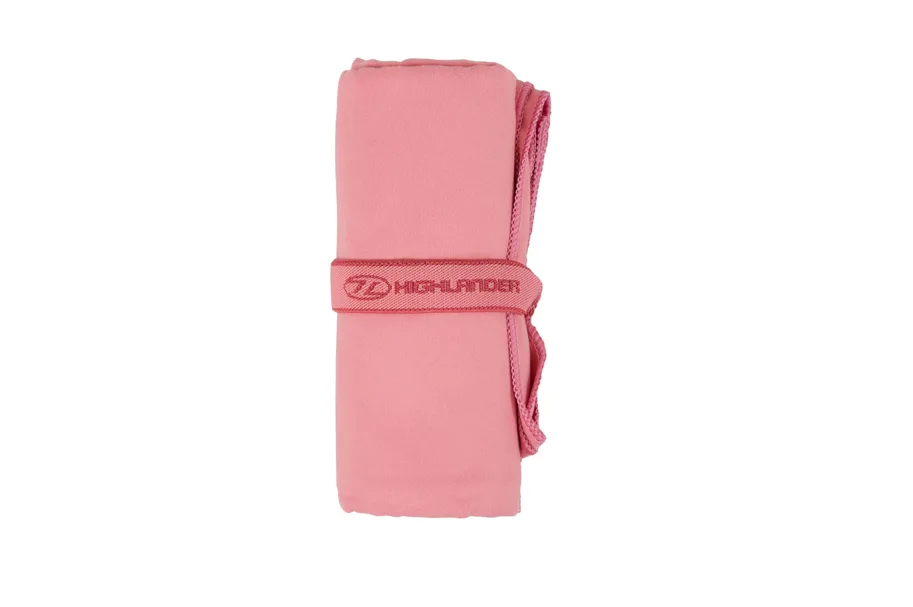 Highlander Large Fibresoft towel-Light Pink