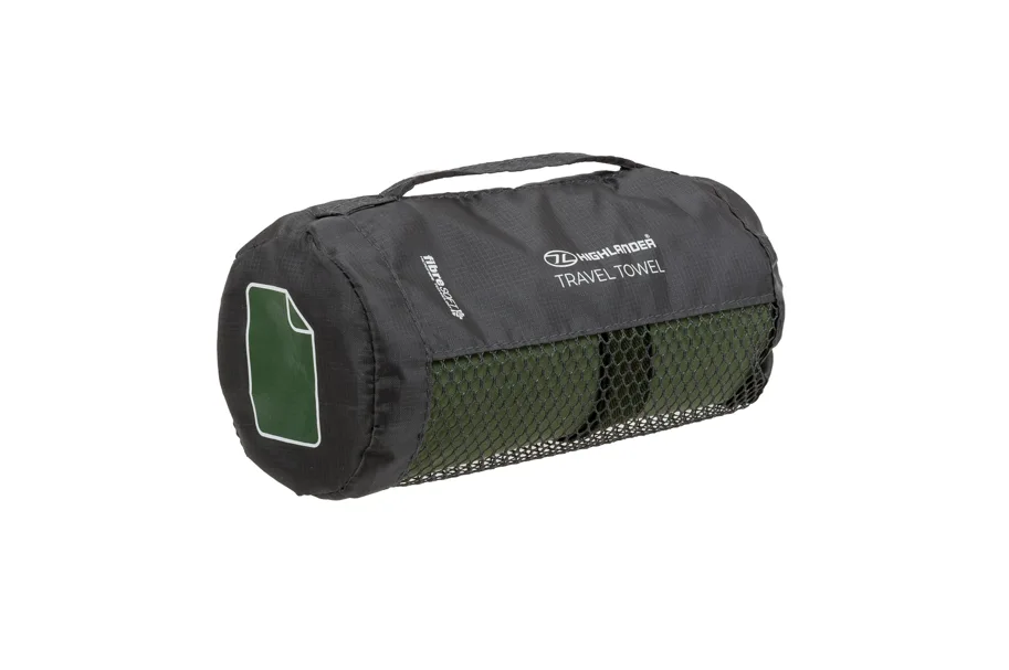 Highlander Small Fibresoft towel-Olive