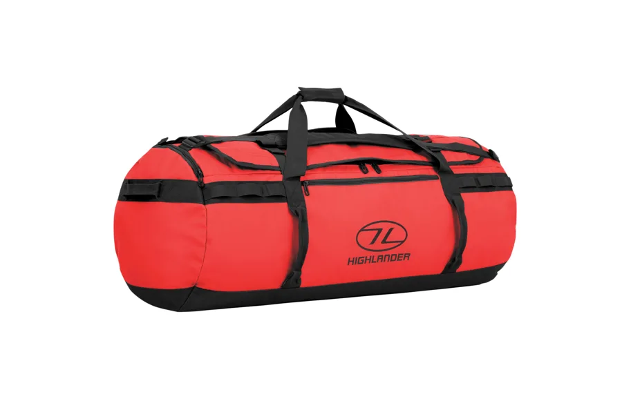 Highlander 120l Storm Kitbag Red