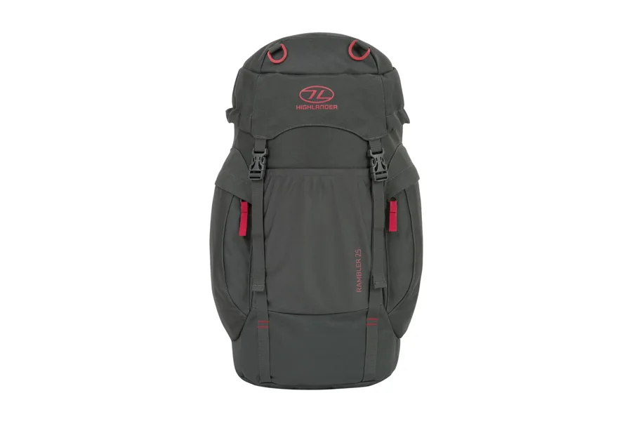 Highlander - Rambler Rucksack 25l Charcoal