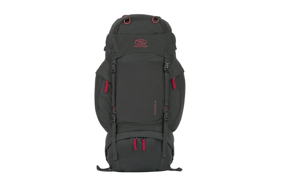 Highlander Rambler Rucksack 44l Charcoal