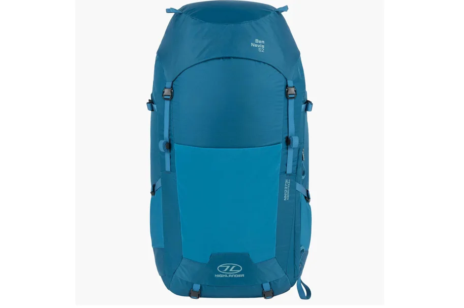 Highlander Ben Nevis Backpack 52L Mens petrol