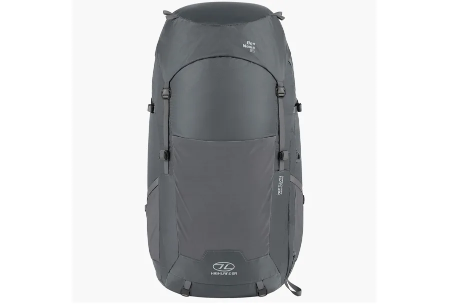 Highlander Ben Nevis Backpack 65L Mens grey