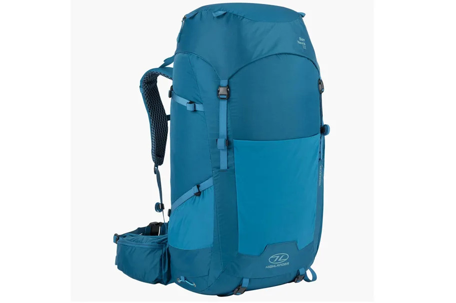 Highlander Ben Nevis Backpack 52L Womenss pertol