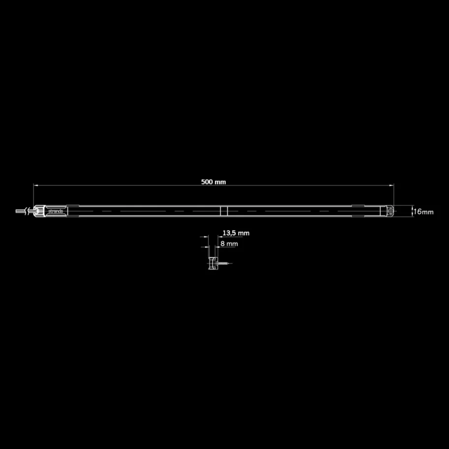 Strands Lighting Unity Interior Light LED-Red 500 mm