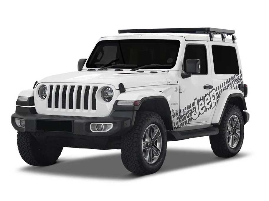 Front Runner Jeep Wrangler JL 2-Türer (2018-Heute) Slimline II 1/2 Dachträger Kit / hoch