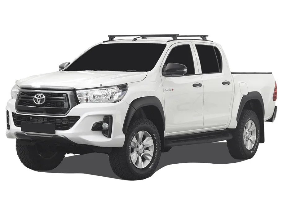 Front Runner Toyota Hilux Revo DC (2016-Heute) Querträger Kit / Schienen und BefestigungsFüsse