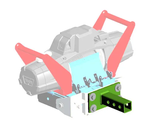 Adapter auf Multimount für Seilspulung 1-24441