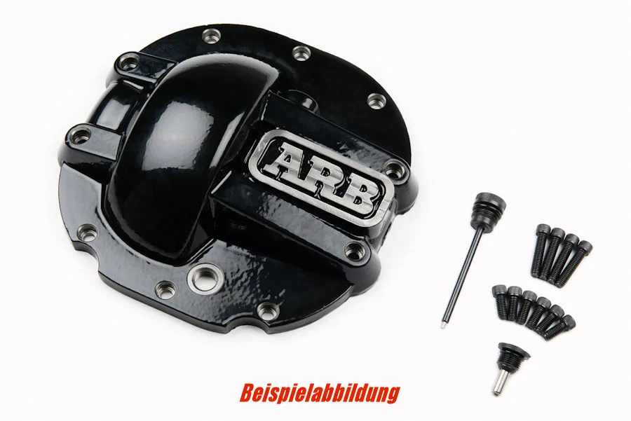 ARB Differentialschutz Jeep Wrangler JL Rubicon + Sahara, hinten, schwarz