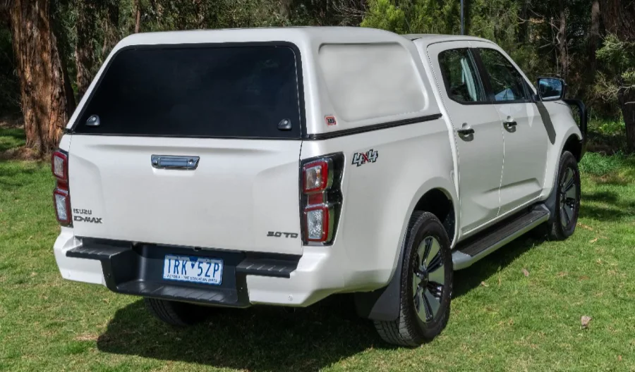 ARB Basic Hardtop für Isuzu D-Max Doppelkabine 21 -> flach, glatt, seitlich geschlossen