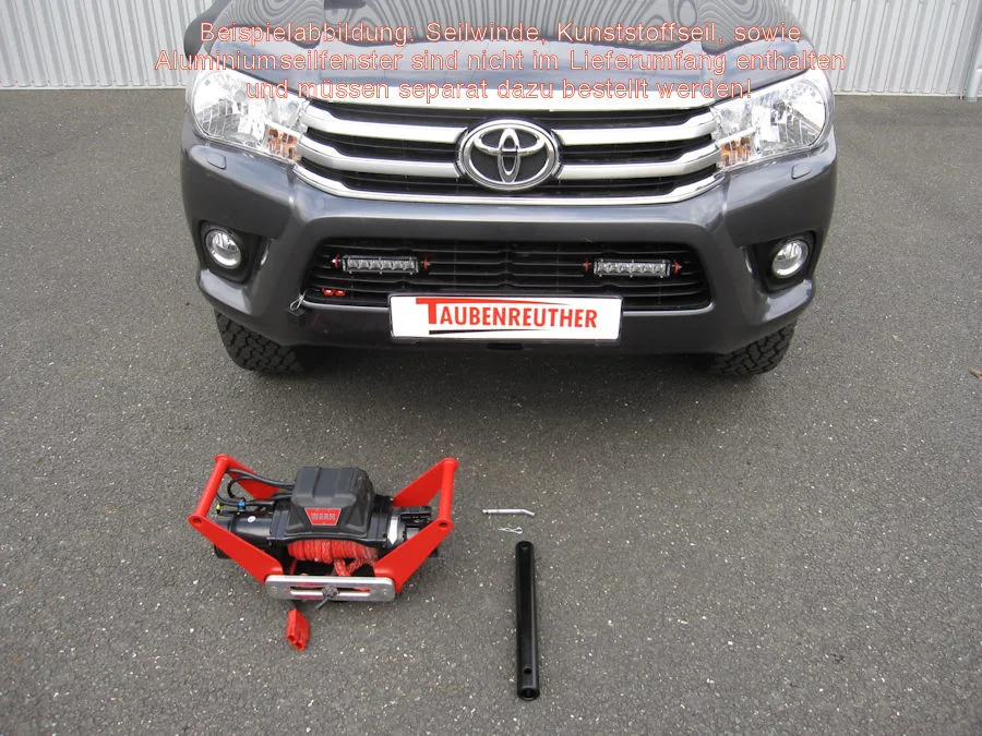 Hidden Multi-Mount Toyota Hilux Revo ab 16, inkl. Seilwindenträger