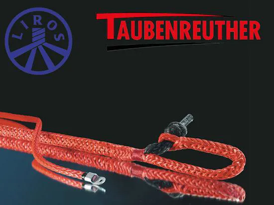 Kunststoffseil Taio EVO1 27 m x 9.4 mm Angespleisster Softschäkel und Kabelschuh