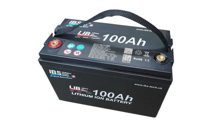 IBS 100Ah Lifepo4 Lithium Batterie, 329 x 172 x 214 mm