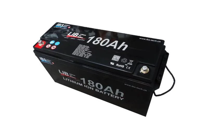 IBS 180Ah Lifepo4 Lithium Batterie 485 x 170 x 220 mm