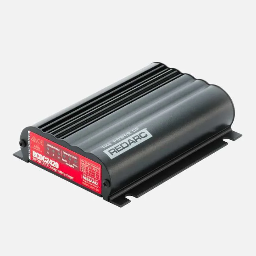 REDARC BCDC2420-LV 24V 20A InVehicle DC Battery Charger