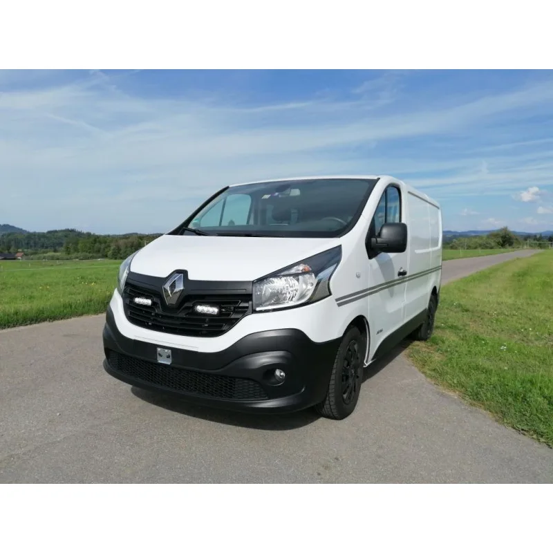 Kühlergrill Kit für Renault Trafic 2014+, mit LAZER ST4 Evolution Fernlichter