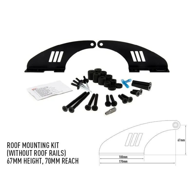 LAZER Forward Roofmounting Kit 67mm