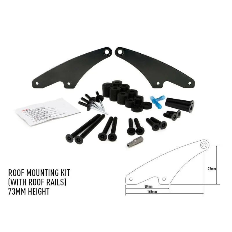 LAZER Roof Rail Mounting Kit 73mm