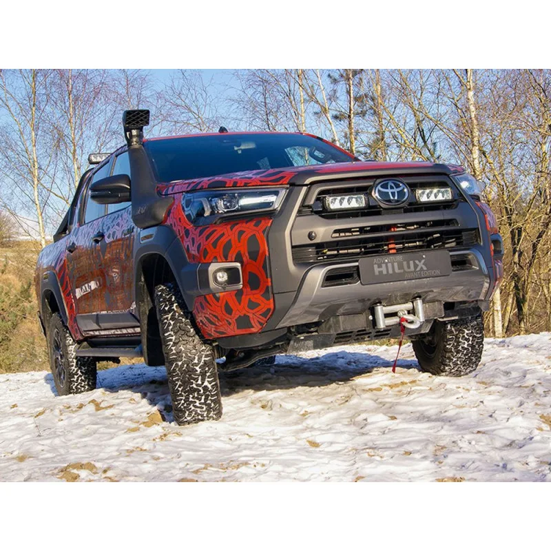 LAZER Kühlergrill Kit für den Toyota Hilux invincible-X 2021-, für LAZER Triple-R Fernlichter