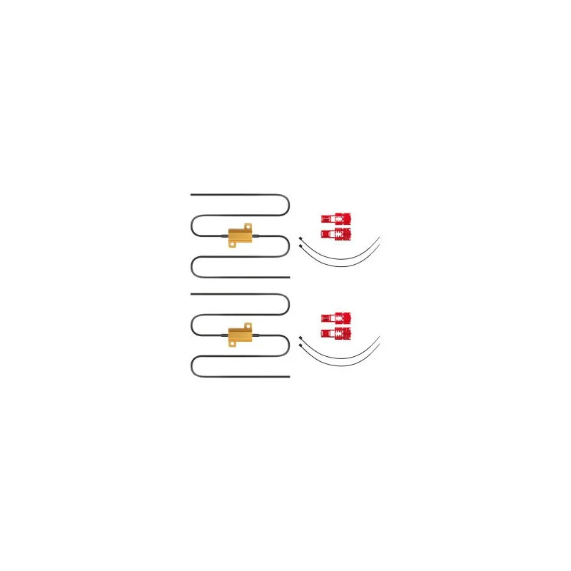 OSRAM Ersatzwiderstand Set (2 Stück) 12V, 21W, LED Canbus Control Unit