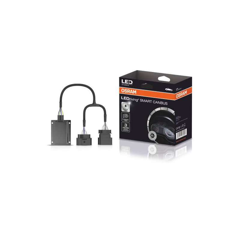 OSRAM CAN-Bus Adapter Set (2Stück) für Audi A4 B7, für LED Leuchtmittel, 12V