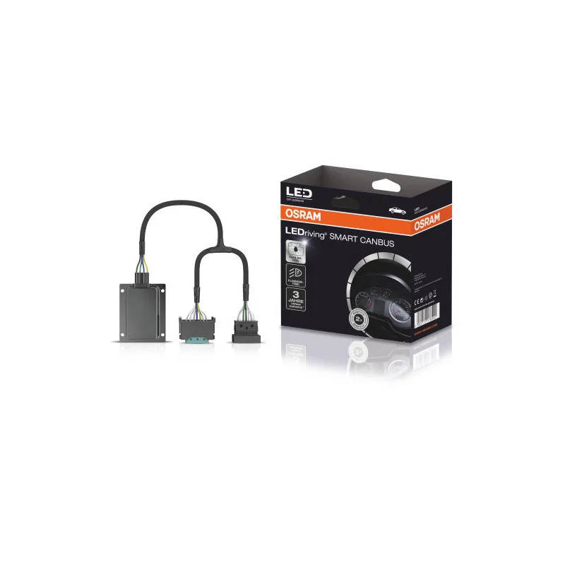 OSRAM CAN-Bus Adapter Set (2Stück) für BMW mit OSRAM LED Leuchtmittel, 12V