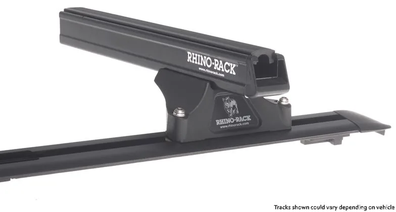 Rhino Rack HD Querträger 1250 mm, (2) Nissan D22 Doppelkabine, inkl.Schienen u. RLTP