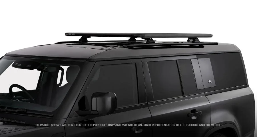 Rhino Rack Pioneer 6 Plattform 1500x1240 LR Defender 130 L663 mit Reling ab `20