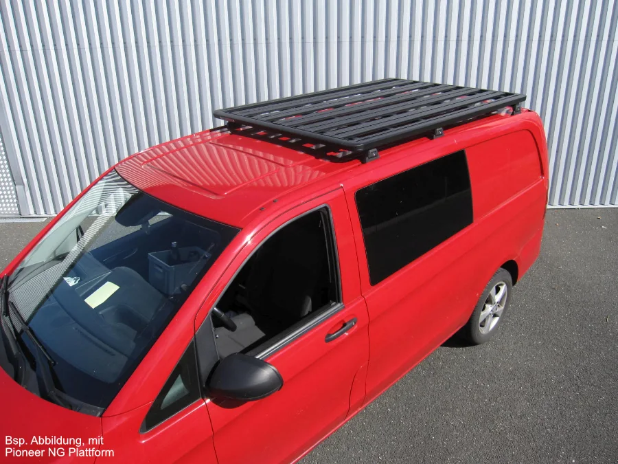 Rhino Rack Pioneer 6 Plattform 2100x1430 Mercedes Vito lang (5140 mm,), mit RLT600