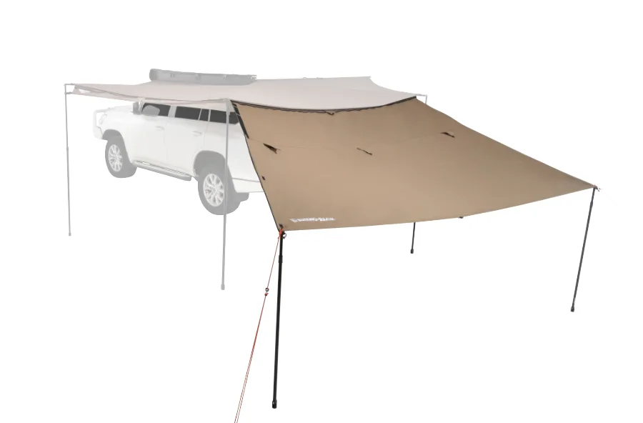 Rhino Rack Seitenteil (1) für Batwing, Sunseeker 2.5, geschlossen