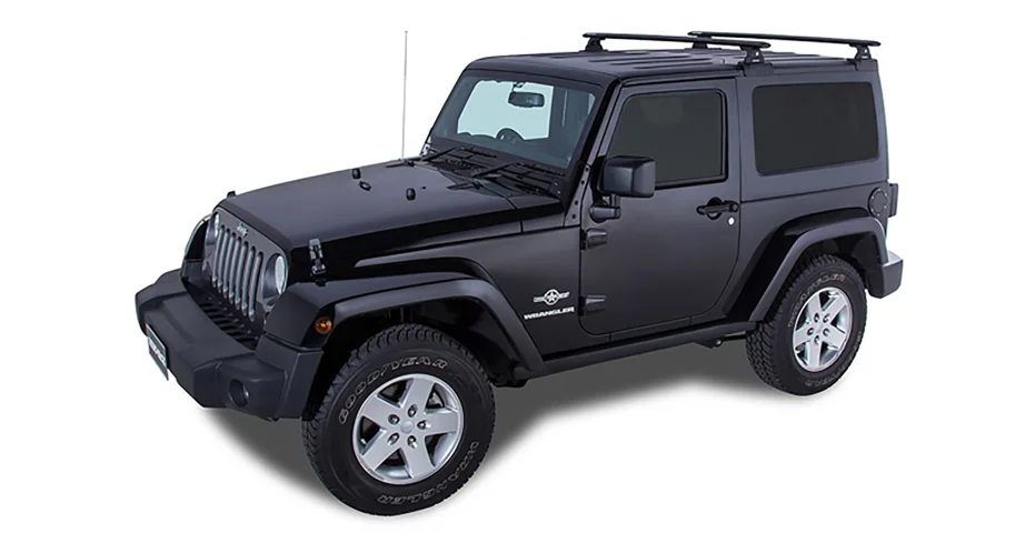 Rhino Rack Vortex 1500 mm, (2),schwarz Backbone, RLT600, Wrangler JK, 2-trg