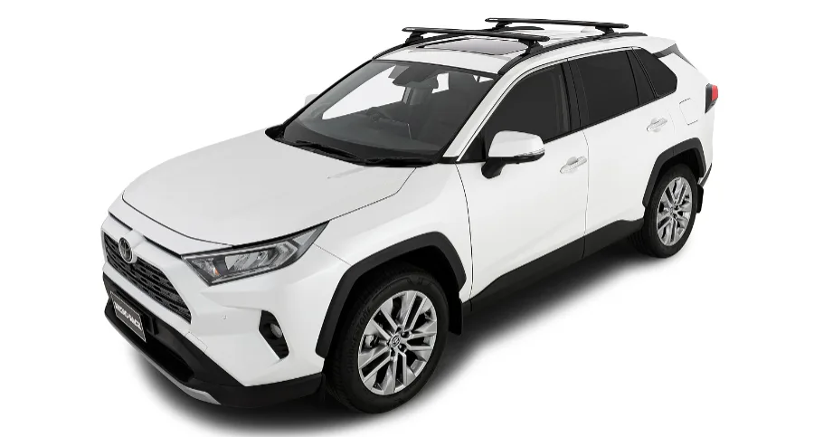 Rhino Rack Vortex Querträger (2) 1260 mm, Toyota RAV4,XA50, 05/19->, m.Reling