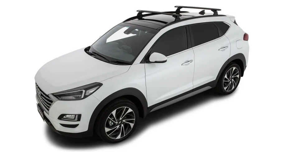 Rhino Rack Vortex Querträger 1180 mm, (2) Hyundai Tucson 01/19->, inkl. Fusskit