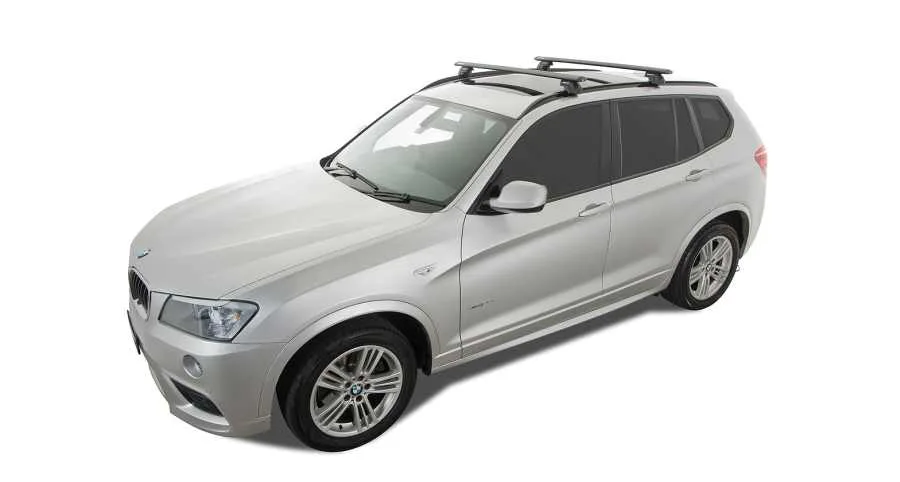 Rhino Rack Vortex Querträger 1260 mm, (2) BMW X1, F48, X3, F25, mit Reling,