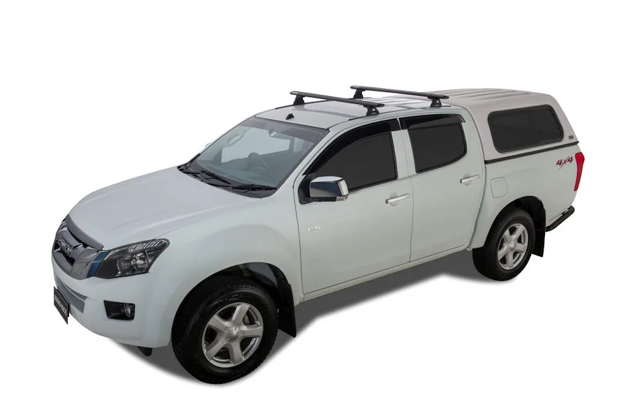 Rhino Rack Vortex Querträger 1260 mm, Schienen, Isuzu DMAX `12-`12/2020, Doppelkabine