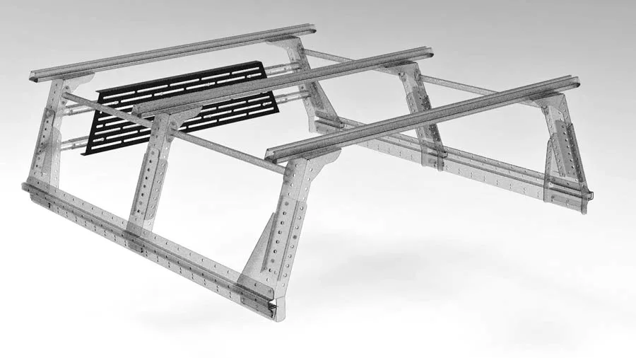 Muli-Rack Ladeschutzgitter Heckscheibe, nur mit 2 x 55-01-0150 verwendbar