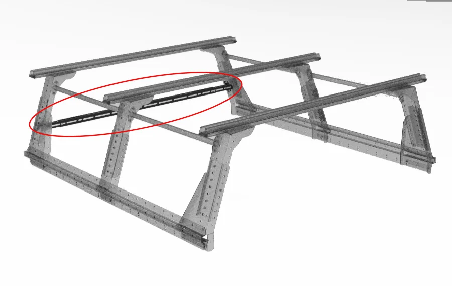 Muli-Rack Schutzverstrebung + Träger für Schutzblech 55-01-0160