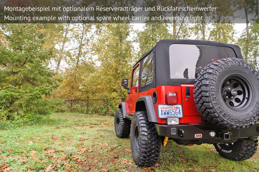 ARB Heckstossstange Jeep Wrangler YJ / TJ