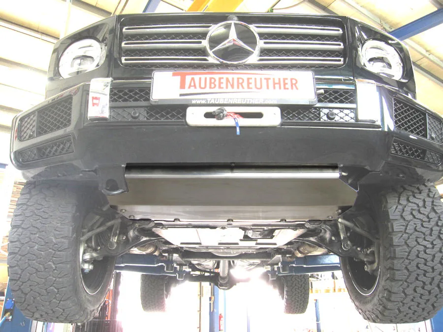 Unterfahrschutz Mercedes G463A, 500 ab 18 und G350D, G400D ab 19, Motor