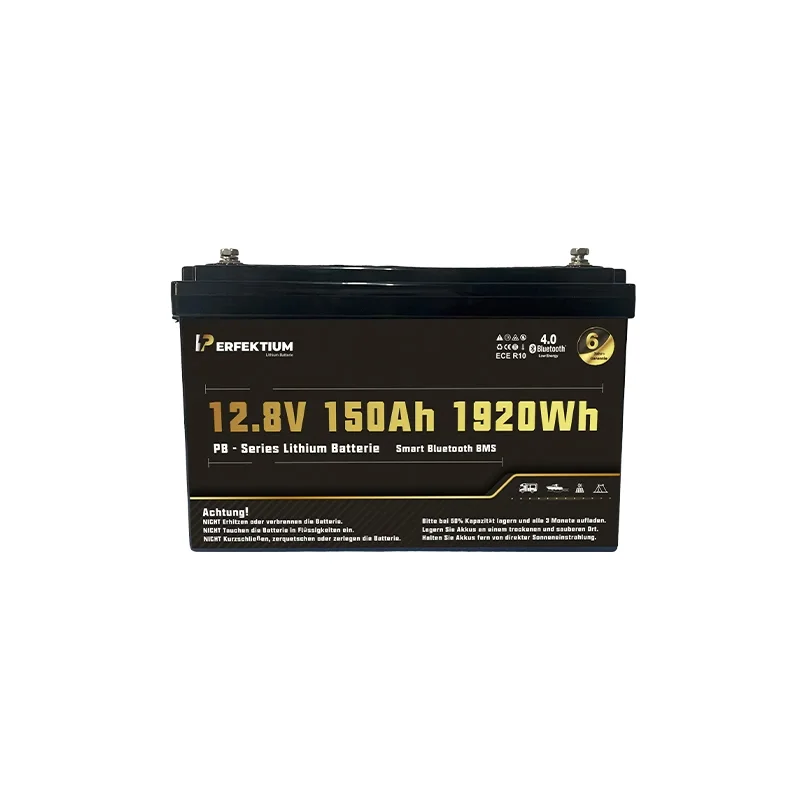 Perfektium PB SERIES Lithium Batterie LiFePO4 12.8V 150Ah PRO Smart BMS mit Bluetooth